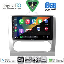 DIGITAL IQ BXF 17156SL_CPAA CLIMA (9inc) MULTIMEDIA TABLET for FORD FOCUS mod. 2005-2012 (SILVER)