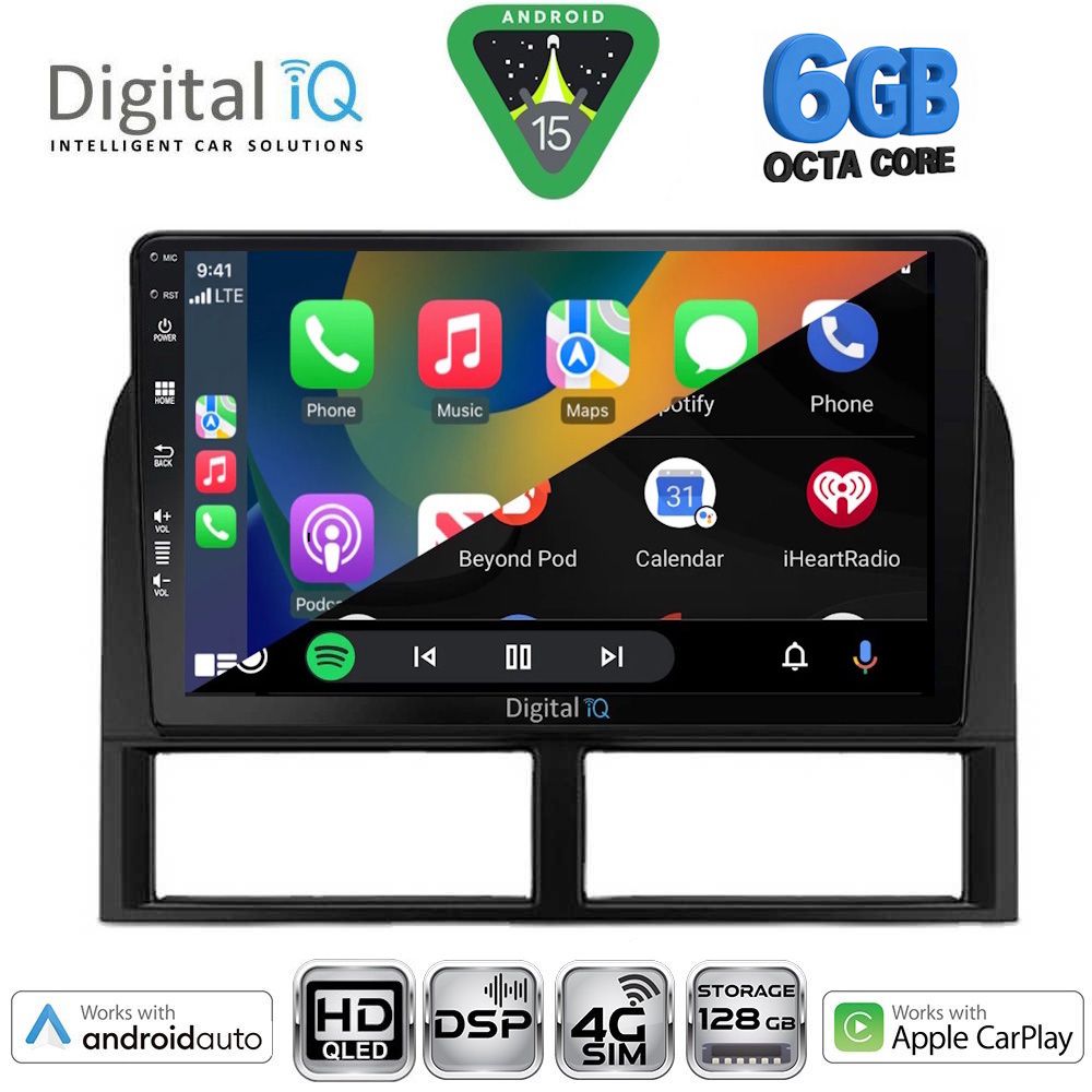 DIGITAL IQ BXF 17280_CPAA (9inc) MULTIMEDIA TABLET for JEEP GRAND CHEROKEE mod. 1999-2004