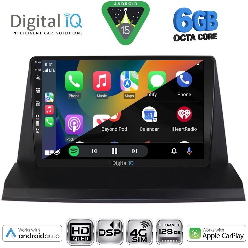 DIGITAL IQ BXF 17350_CPAA (9inc) MULTIMEDIA TABLET for LEXUS NX 200 mod. 2014-2022