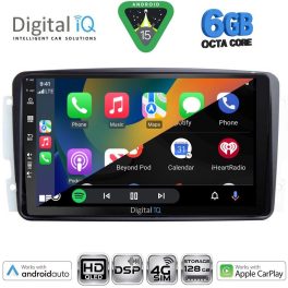 DIGITAL IQ BXF 17401_CPAA (9inc) MULTIMEDIA TABLET for MERCEDES CLK (W209) mod. 2000-2004
