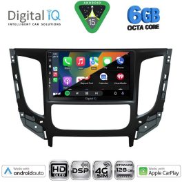 DIGITAL IQ BXF 17437_CPA CLIMA (9inc) MULTIMEDIA TABLET for MITSUBISHI L200 mod. 2015-2019 with CLIMA