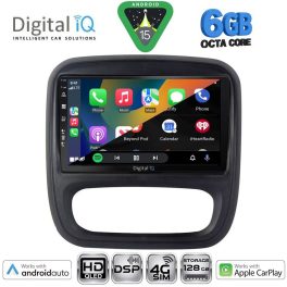 DIGITAL IQ BXF 17499_CPAA (9inc) MULTIMEDIA TABLET for OPEL VIVARO – RENAULT TRAFIC – FIAT TALENDO – NISSAN NV 300 mod. 2014-2019