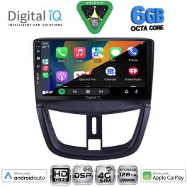 DIGITAL IQ BXF 17507_CPAA (9inc) MULTIMEDIA TABLET for PEUGEOT 207 mod. 2007-2014