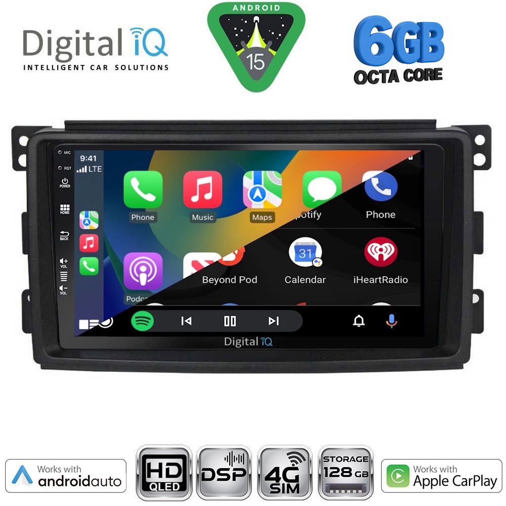 DIGITAL IQ BXF 17621_CPAA (9inc) MULTIMEDIA TABLET for SMART mod. 2007-2010