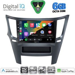 DIGITAL IQ BXF 17667_CPAA (9inc) MULTIMEDIA TABLET for SUBARU LEGACY - OUTBACK mod. 2009-2014