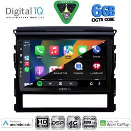 DIGITAL IQ BXF 17725_CPAA (9inc) MULTIMEDIA TABLET for TOYOTA LANDCRUISER mod. 2016-2019