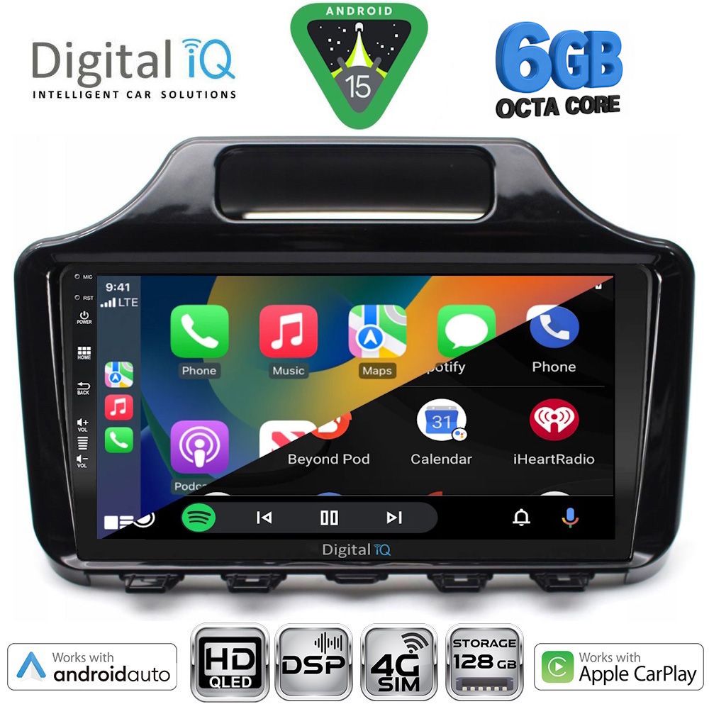 DIGITAL IQ BXF 17779_CPAA (9inc) MULTIMEDIA TABLET for TOYOTA IQ mod. 2008-2015 with ORG. NAVI