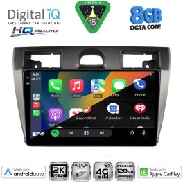 DIGITAL IQ BXK 20153SL_CPAA (9inc) MULTIMEDIA TABLET for FORD FIESTA mod. 2005-2008 (SILVER)
