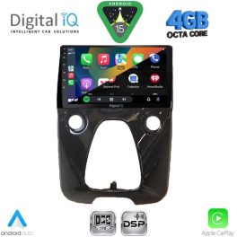 DIGITAL IQ RSG 6708_CPA A/C (10inc) MULTIMEDIA TABLET for CITROEN C1-PEUGEOT 108-TOYOTA AYGO mod. 2014-2022
