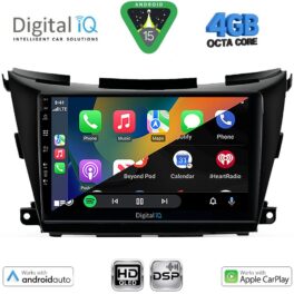 DIGITAL IQ BXF 16462B_CPAA (9inc) MULTIMEDIA TABLET for NISSAN MURANO mod. 2017-2025