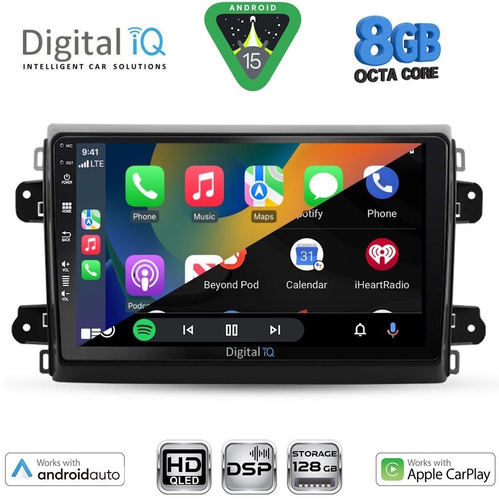 DIGITAL IQ BXF 18143_CPAA (9inc) MULTIMEDIA TABLET for FIAT DUCATO mod. 2021-2026