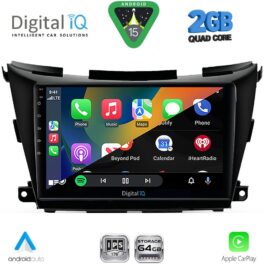 DIGITAL IQ RSD 1462B_CPA (9inc) MULTIMEDIA TABLET for NISSAN MURANO mod. 2017-2025