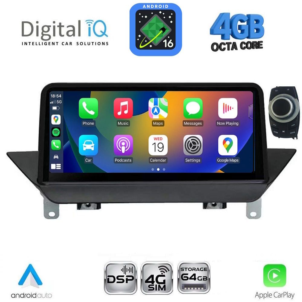 DIGITAL IQ TPG 15941_CPA (10.25inc) (CIC) MULTIMEDIA SYSTEM for BMW X1 (E84) mod. 2009-2015